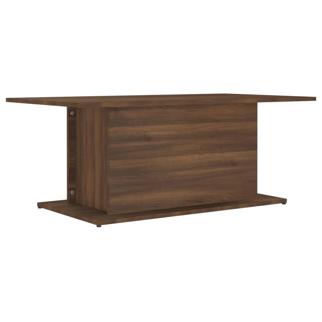 Coffee Table Brown oak Engineered wood Medium Modern
