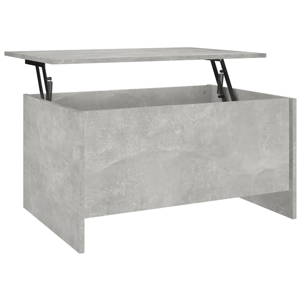 Coffee Table Concrete grey Engineered wood Medium Storage