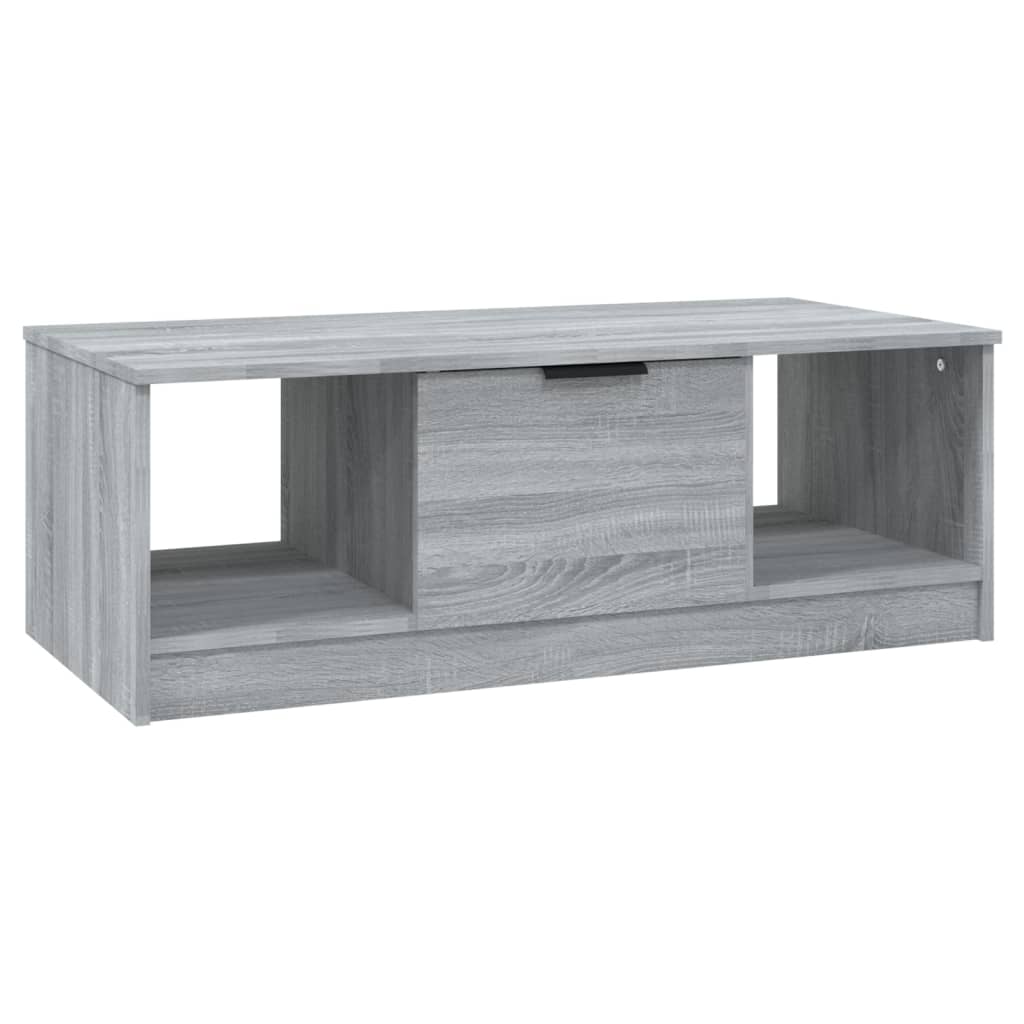 Coffee Table Gray Sonoma Engineered Wood Medium Coffee Table