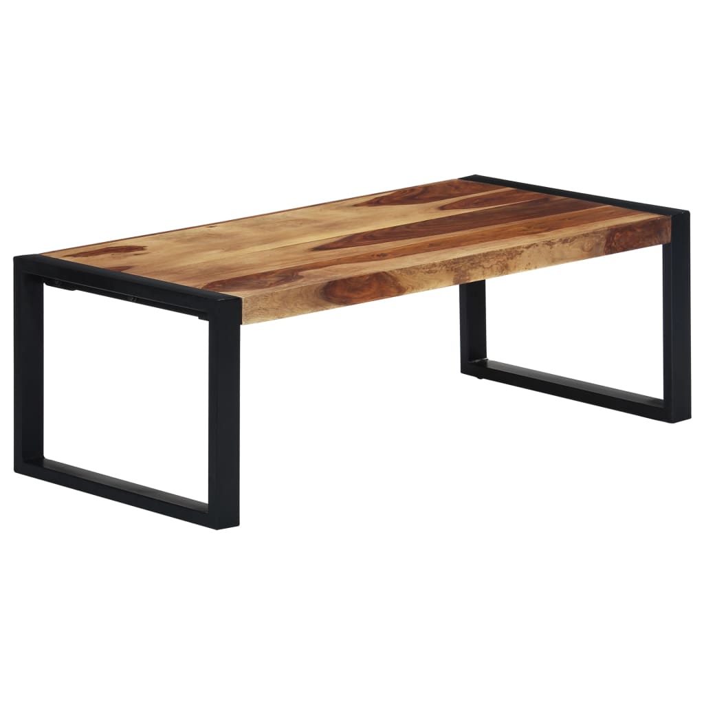 Coffee Table Natural wood color + black