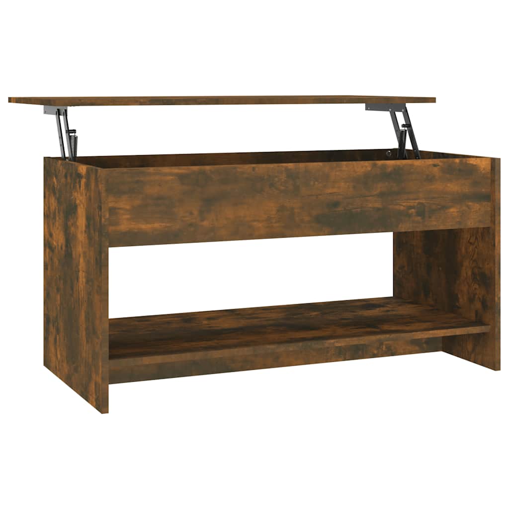 Coffee Table Smoked oak Engineered wood Standard Coffee Table