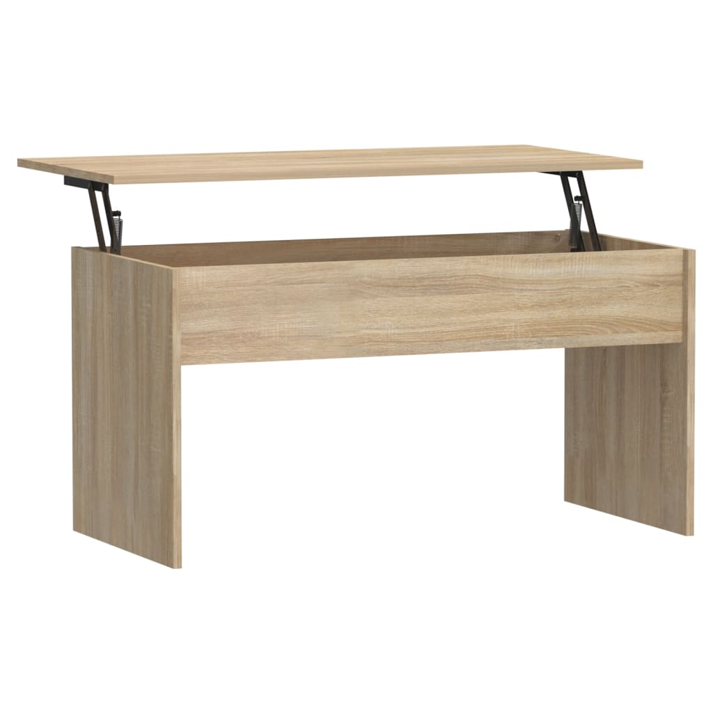 Coffee Table Sonoma oak Engineered wood Medium Height-Adjustable