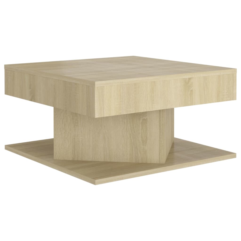 Coffee Table Sonoma oak Engineered wood Small Simple