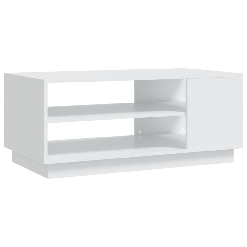 Coffee Table White Engineered wood Medium Coffee Table