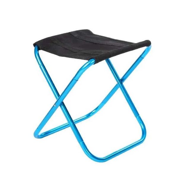 Compact, lightweight folding chair for fishing, picnics, and outdoor camping with an aluminum alloy frame