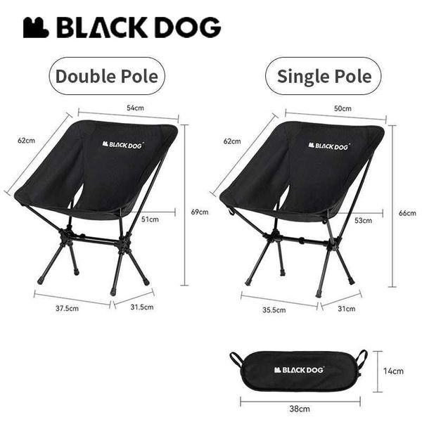 Compact, lightweight moon chair made of aluminum alloy for outdoor activities like camping and fishing