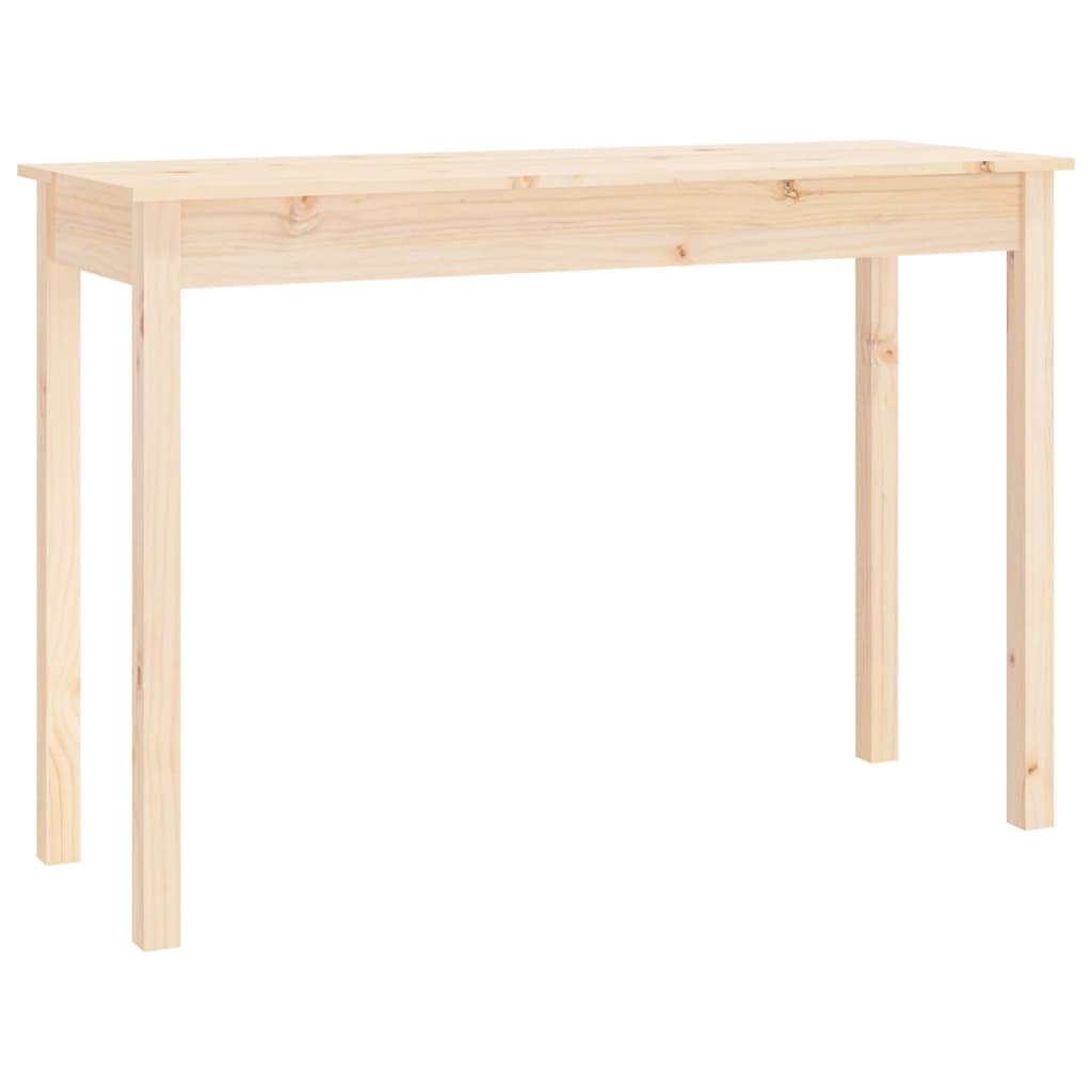 Console Table Pine Solid Pine Wood Large Durable Console Table