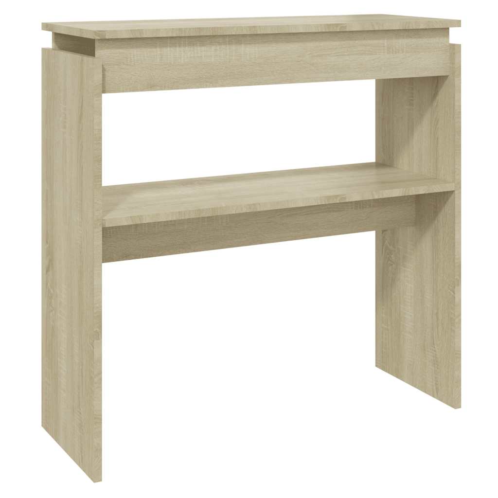 Console Table Sonoma oak Engineered wood 31.5 x 11.8 x 31.5 in