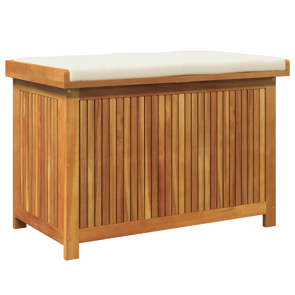 Cushion Box Wood Natural Solid Acacia wood Medium Cushion Box