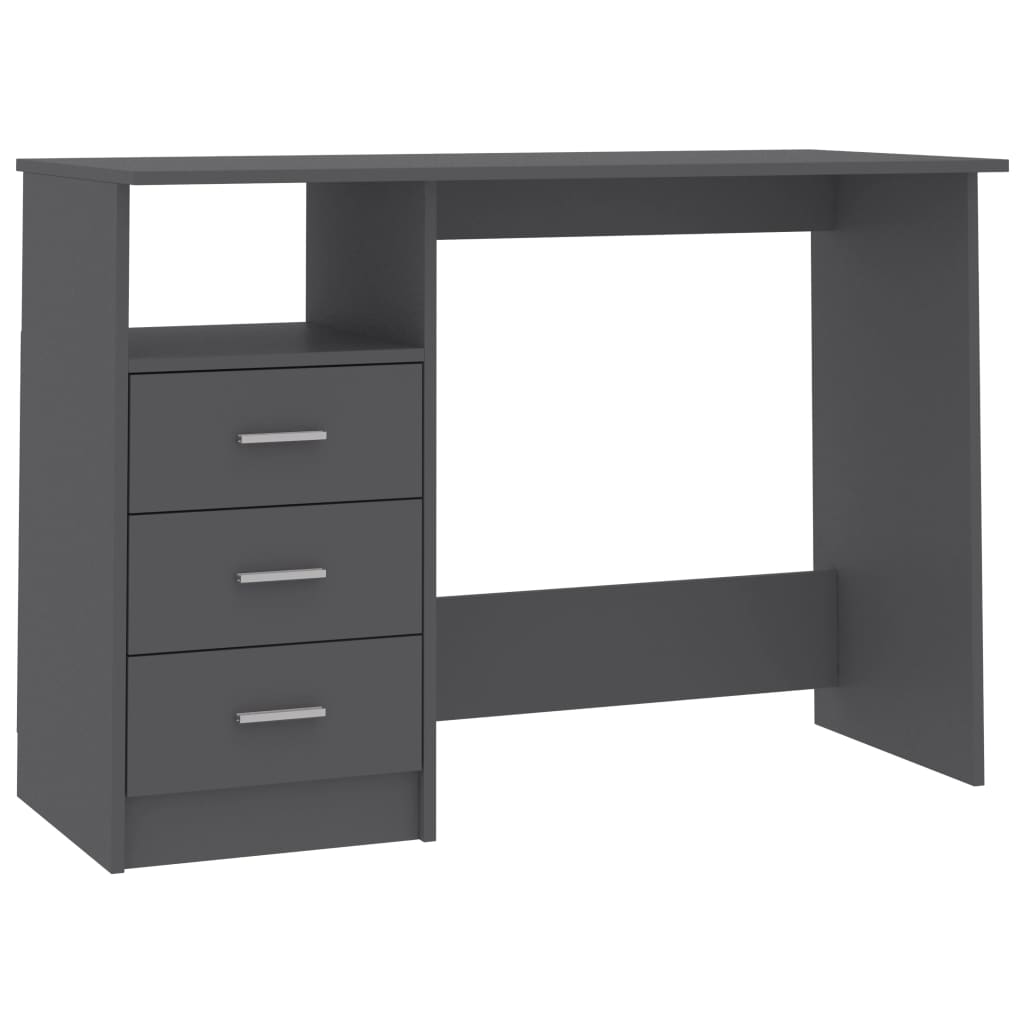 Desk Grey Engineered wood 43.3 x 19.7 x 29.9 in Desk