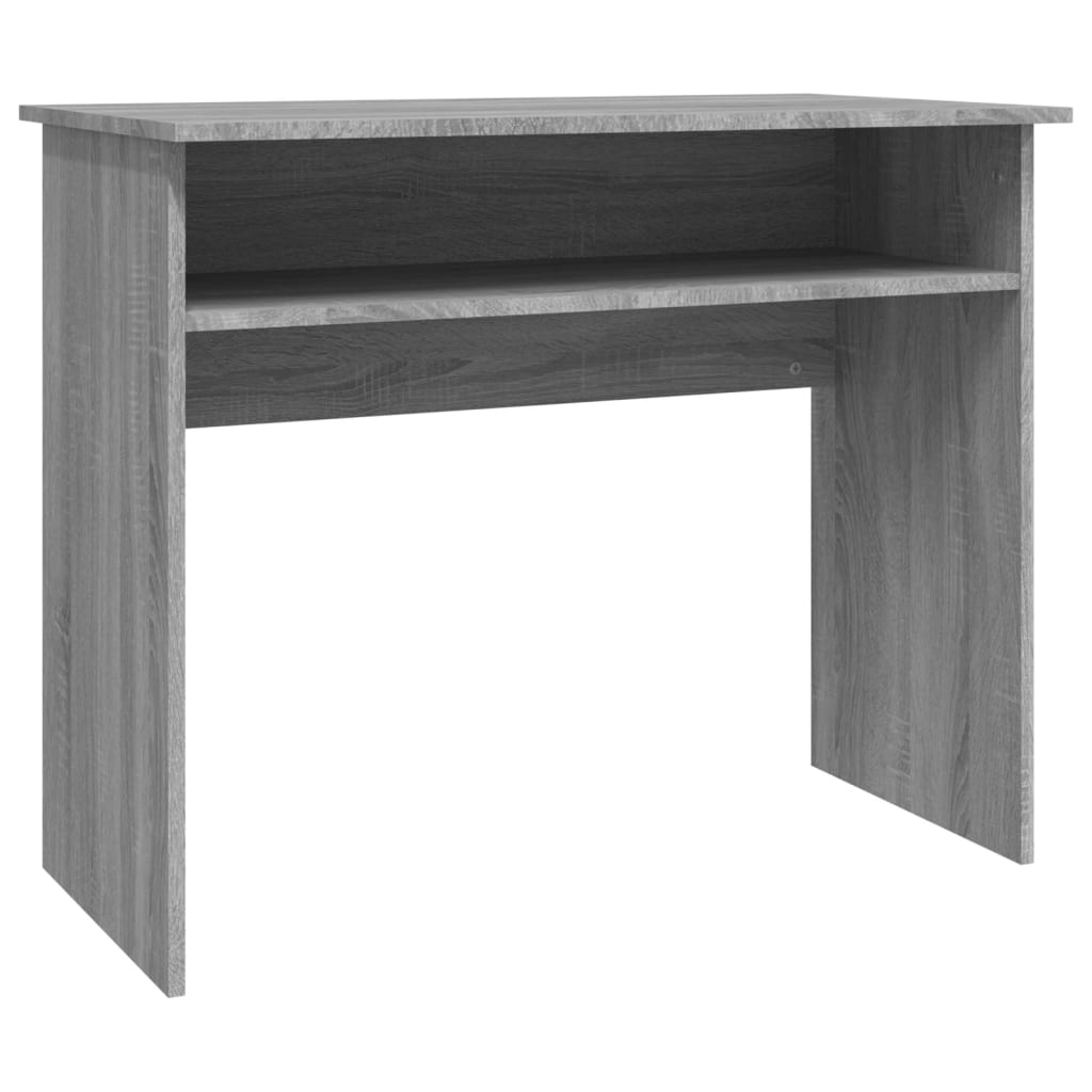 Desk Grey Sonoma Engineered Wood Standard Desk Rectangular