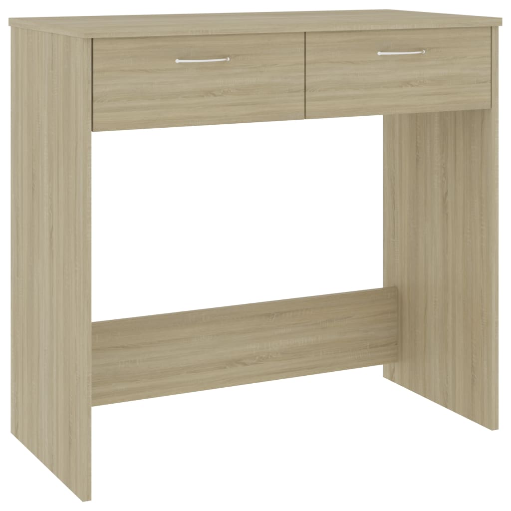 Desk Sonoma oak Engineered wood Compact Computer Desk