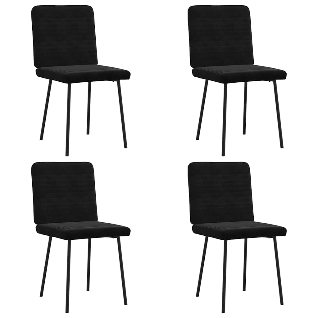 Dining Chair Set of 4 Durable Dining Chair Rectangular Modern