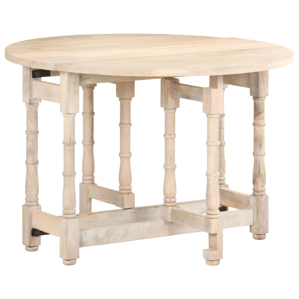 Dining Table Bleached wood Solid mango wood Standard Durable