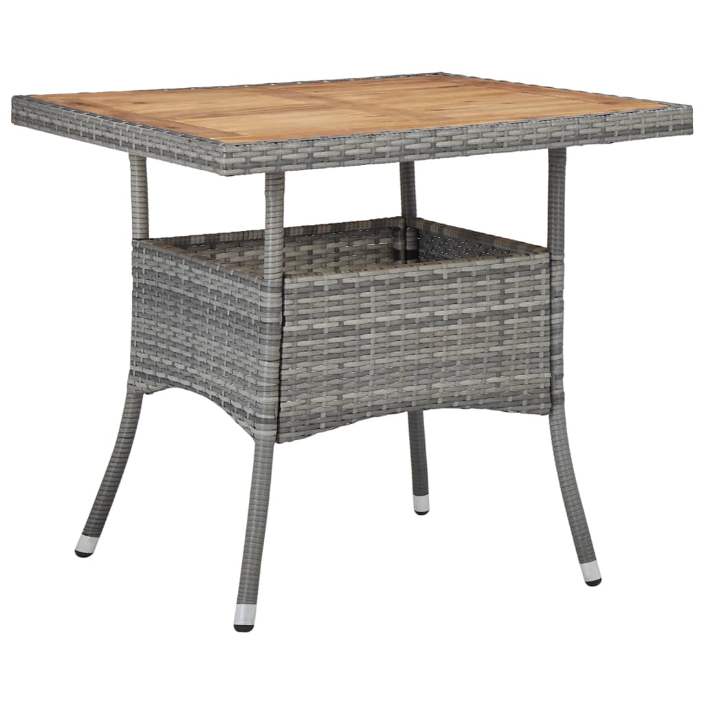 Dining Table Grey and brown