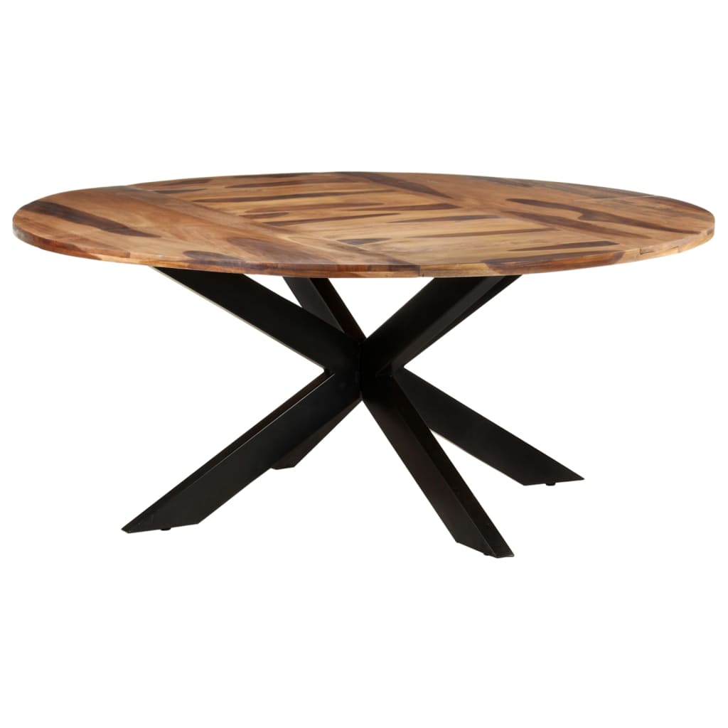 Dining Table Honey Solid Acacia wood Large Durable Dining Table
