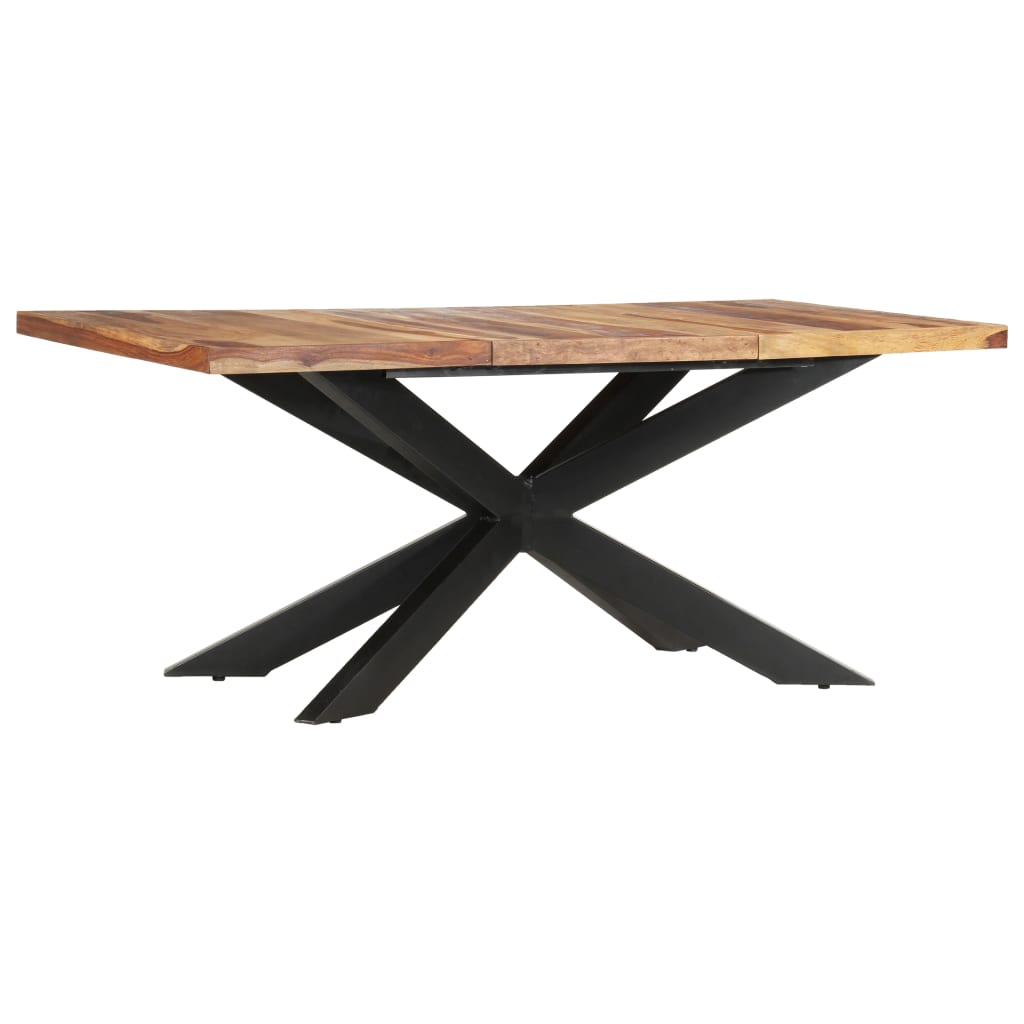 Dining Table Natural Acacia Wood Solid Acacia Wood