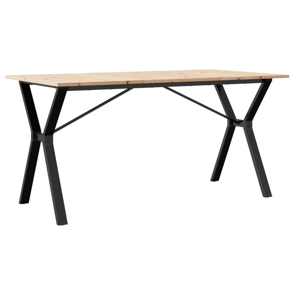 Dining Table Natural wood Solid pine wood Large Durable