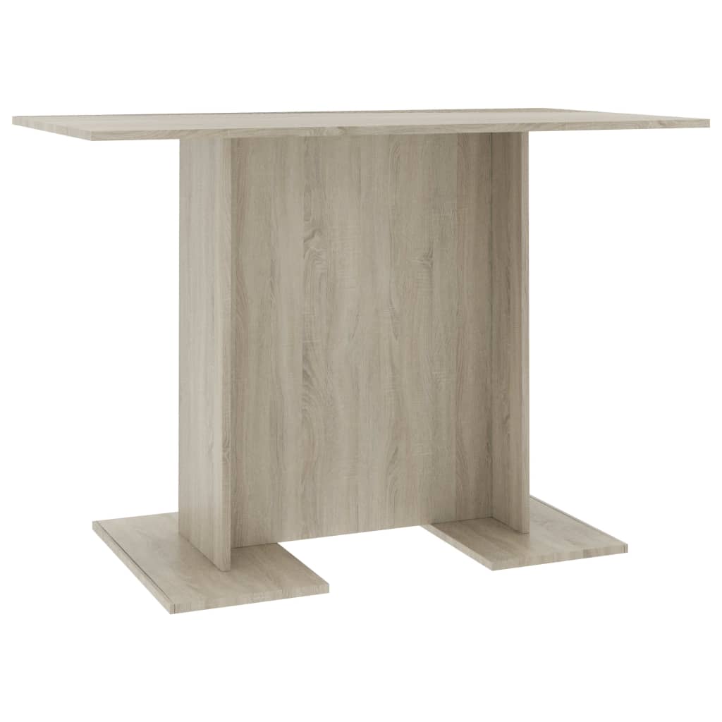 Dining Table Sonoma oak Engineered wood Medium Minimalistic