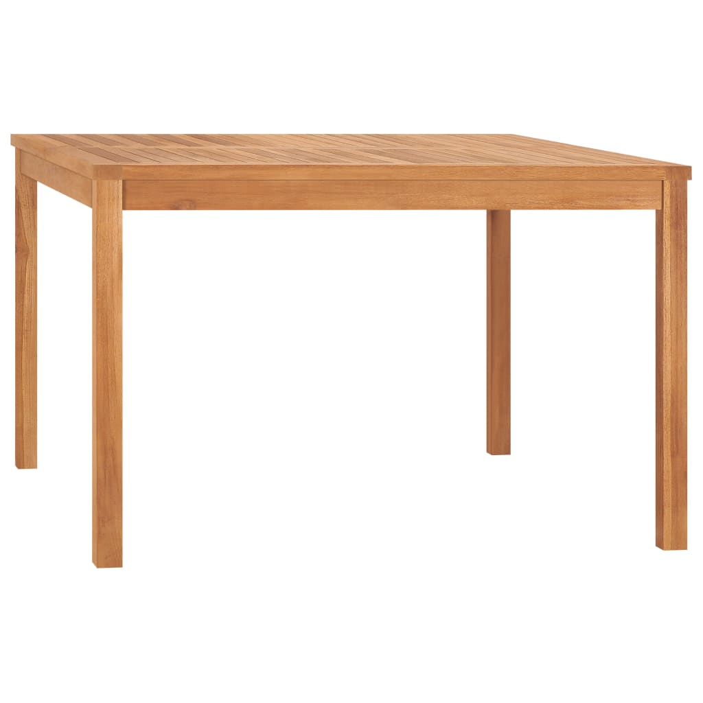 Dining Table Warm wood tone Solid Teak Wood Medium Durable