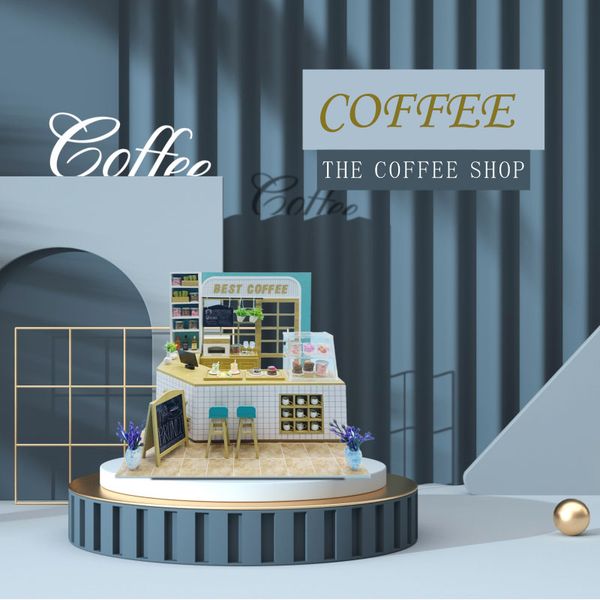 DIY Wooden Doll House Miniature With Furniture Kit Coffee Shop Model Dollhouse Assembly Toys for Children Christmas Gift Casa

Handcrafted wooden dollhouse miniature featuring a coffee shop model with furniture kit, an assembly toy for kids and ideal Christmas present