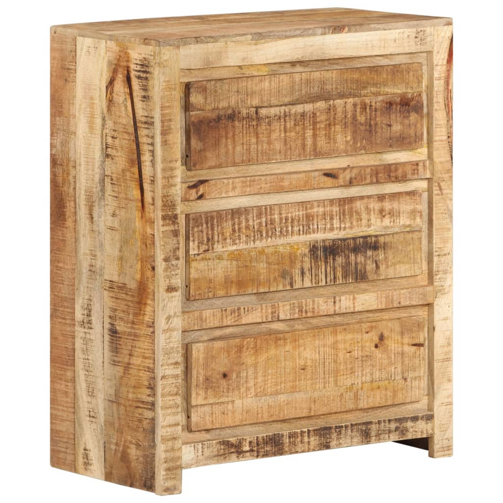 Drawer Cabinet Natural mango wood Solid mango wood Medium