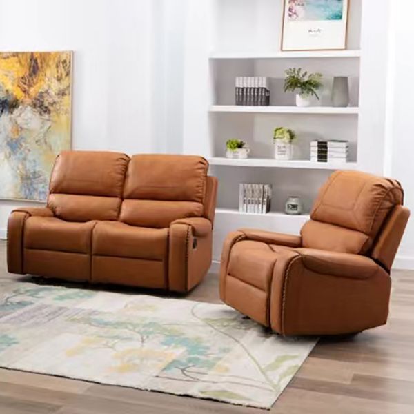 Electric reclining sofa with massage for living room relaxation