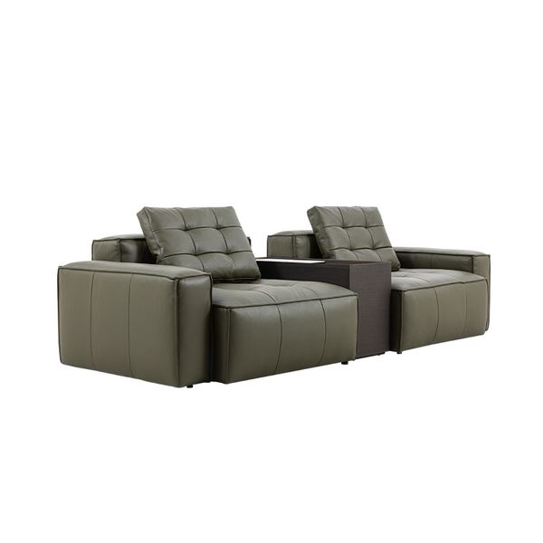 Elegant, soft-upholstered armchair offering durability and comfort for relaxation spaces