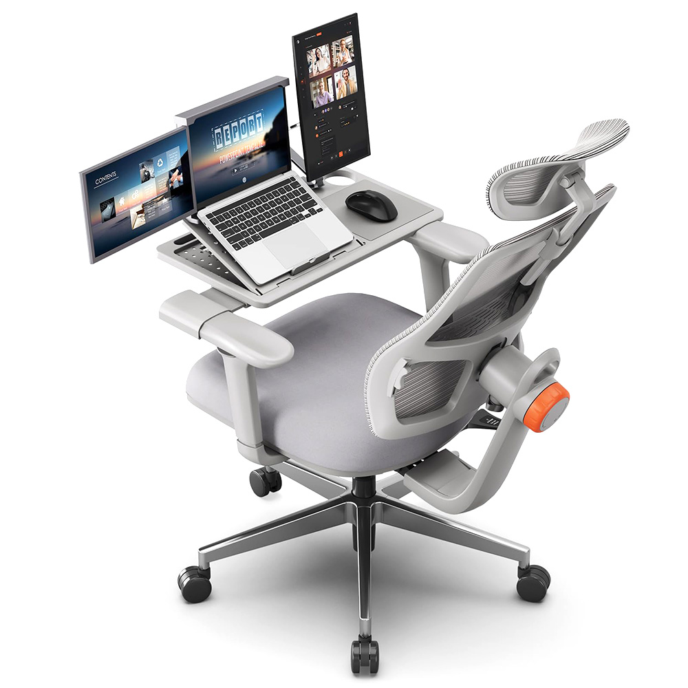 Ergonomic office chair NEWTRAL MAGICH003 with gray tray