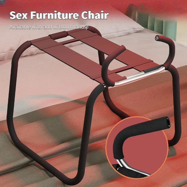 Erotic furniture chair for couples to enhance intimate positions and flirting, versatile adult booster seat