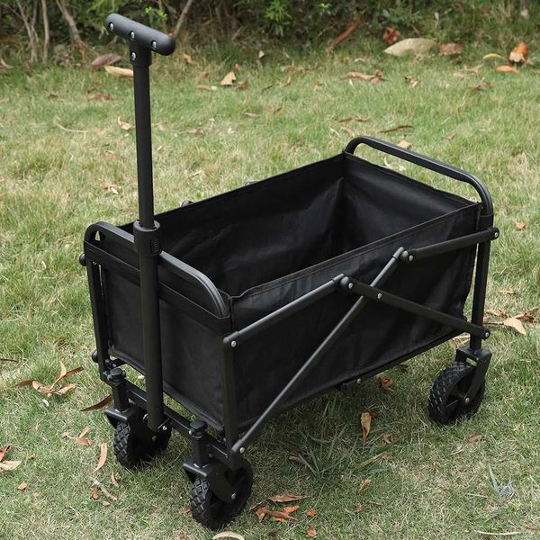 Foldable trucks with large capacity for outdoor, camping, garden, sports, and beach use, heavy-duty and portable