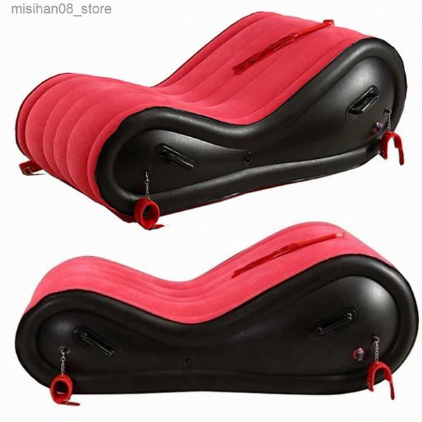 Folding chairs for camping, garden furniture sets, inflatable sofa beds, cozy velvet loungers, and outdoor chaise lounges