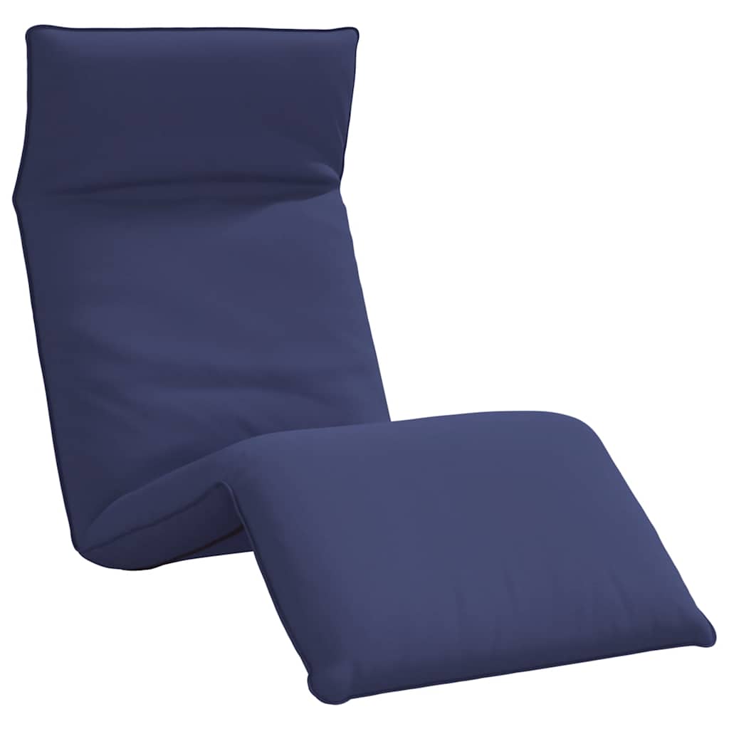 Folding Sun lounger Navy Blue 175x54x8,5 cm Oxford Fabric
