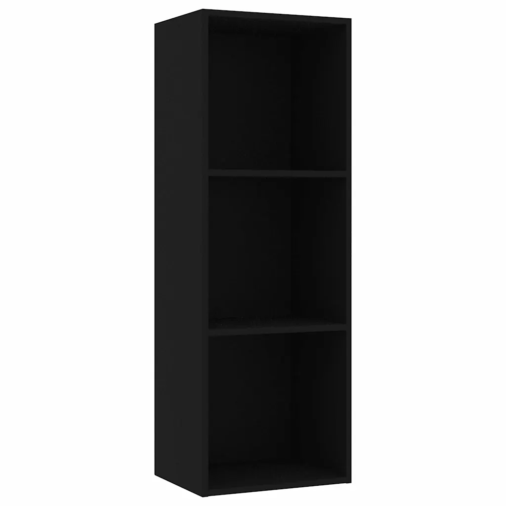 Freestanding Bookshelf Black 30 x 40 x 114 cm Engineered Wood
