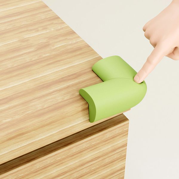 Furniture corner protectors, cabinet angle guards, and anti-collision edge cushions for child safety