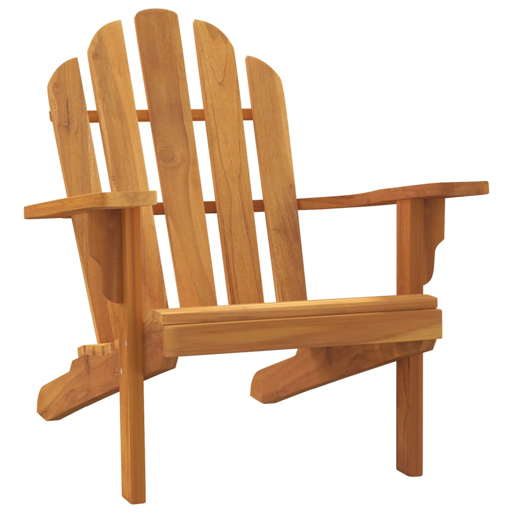 Garden Adirondack Chair Teak Solid teak wood Standard Durable