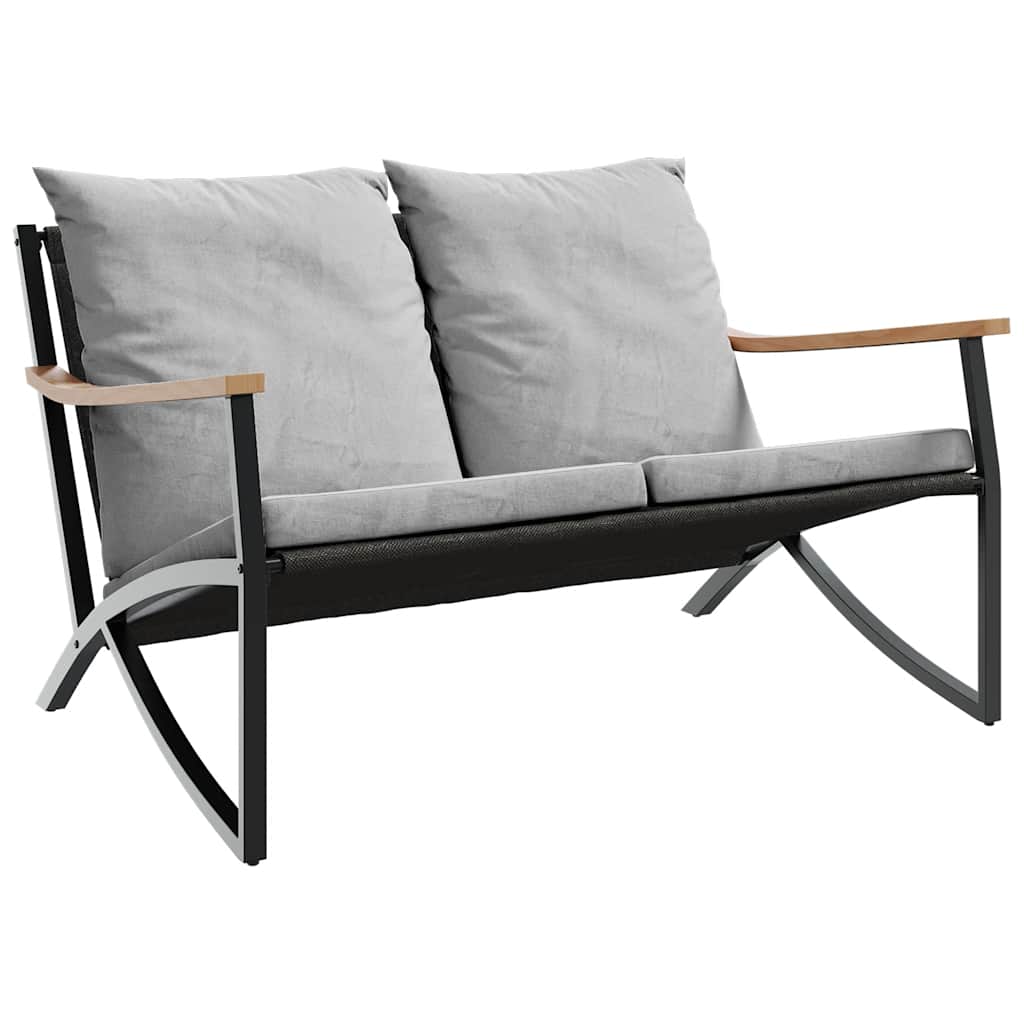 Garden Bench Black, Anthracite