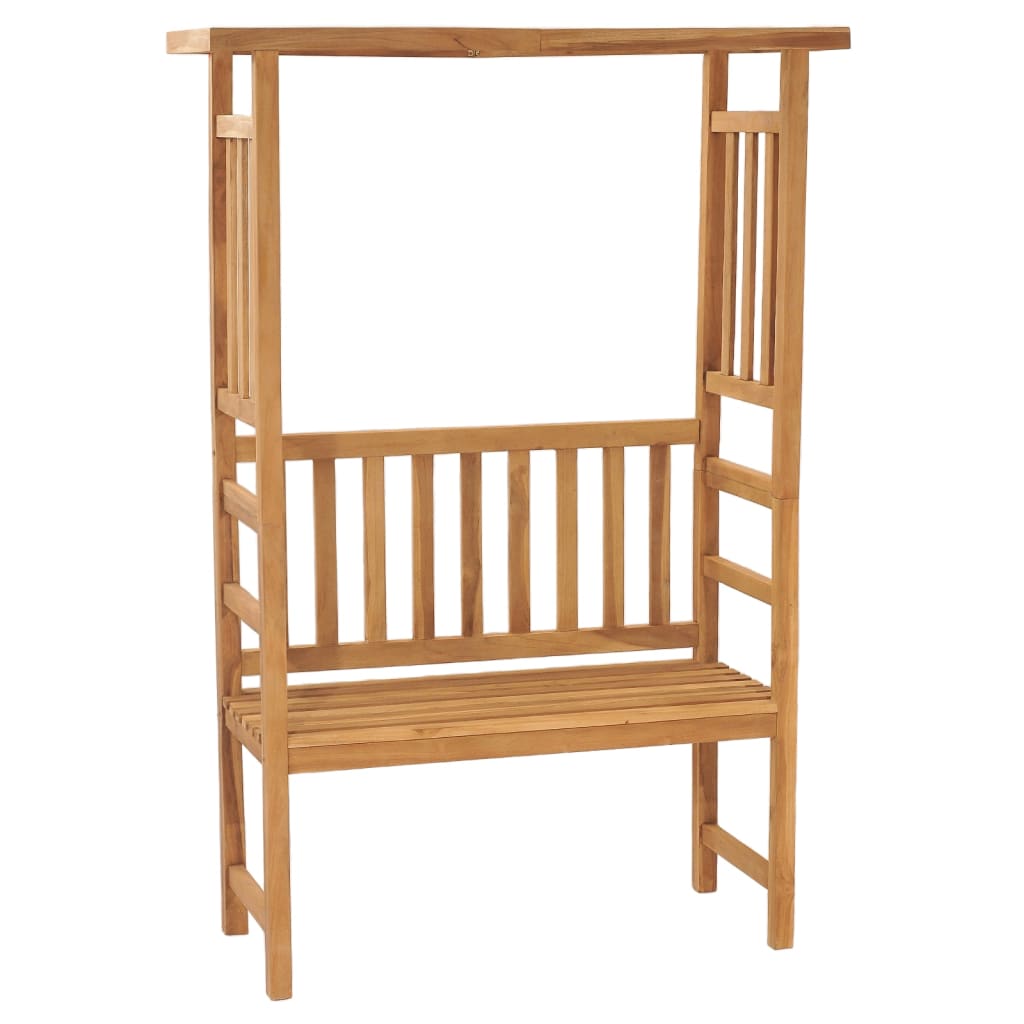 Garden Bench Teak Fine sanded teak hardwood with a water-based finish