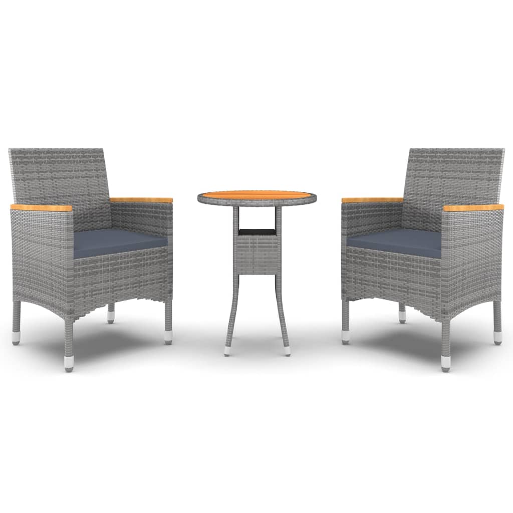 Garden Dining Set Grey