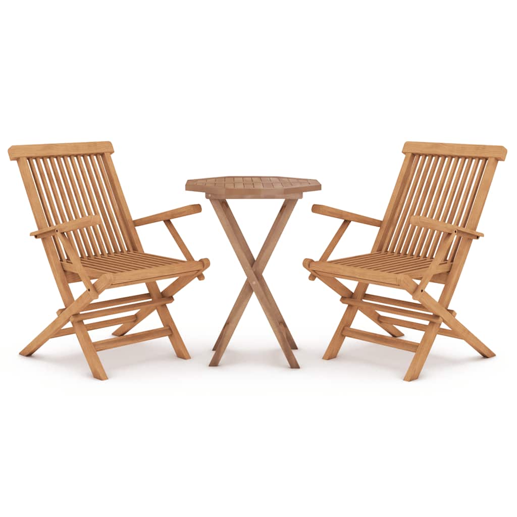Garden Dining Set Natural Teak