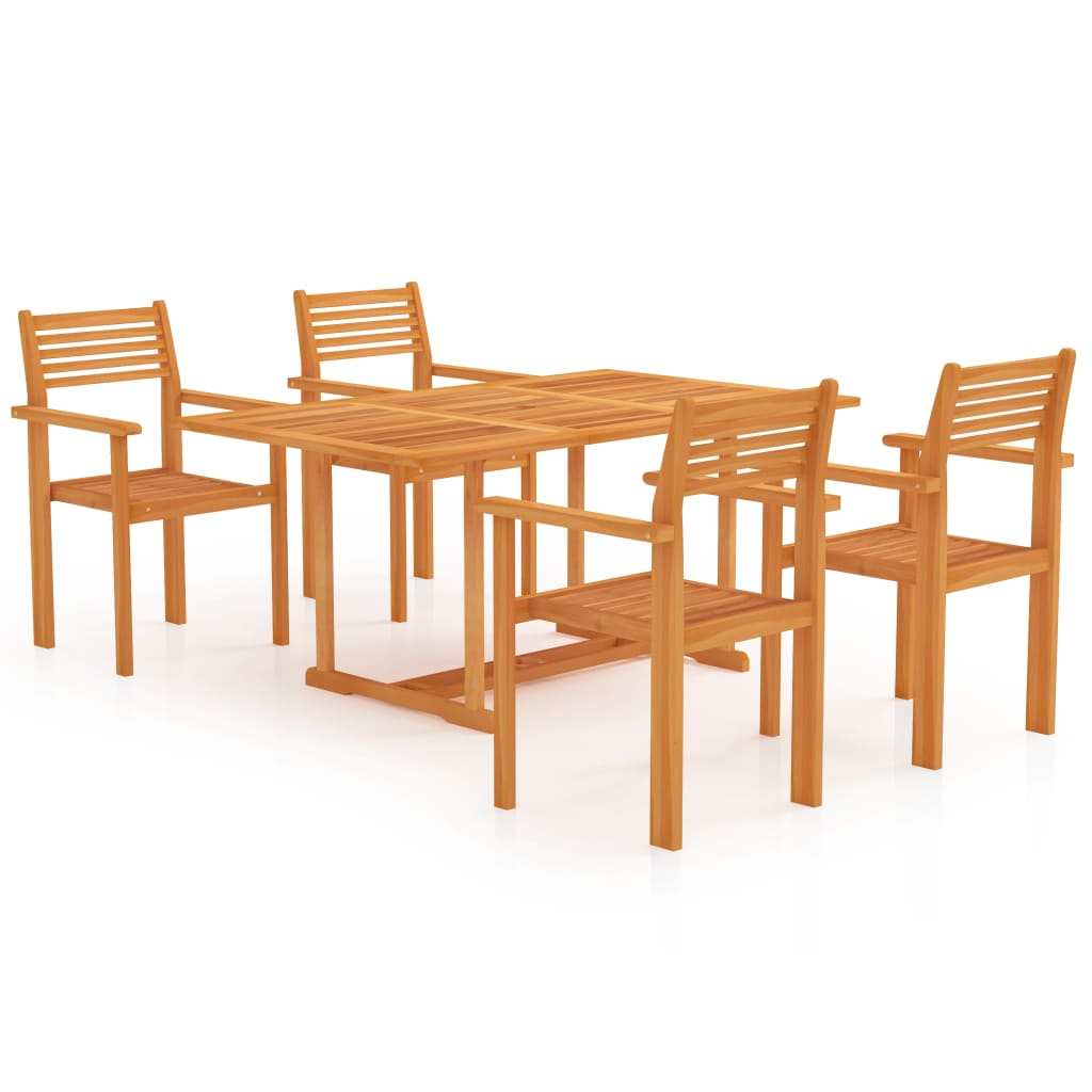 Garden Dining Set Teak
