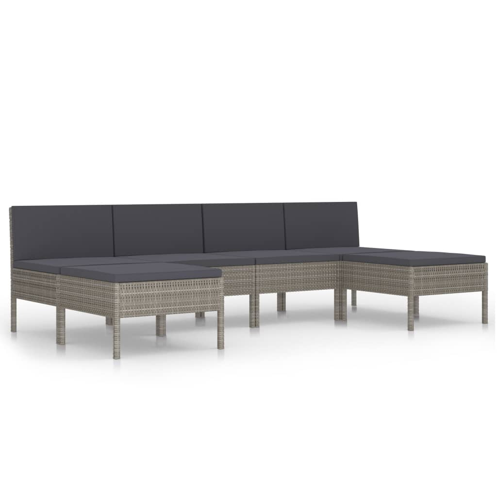 Garden Furniture Set Grey