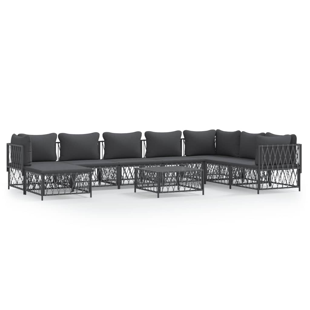 Garden Lounge Set Anthracite