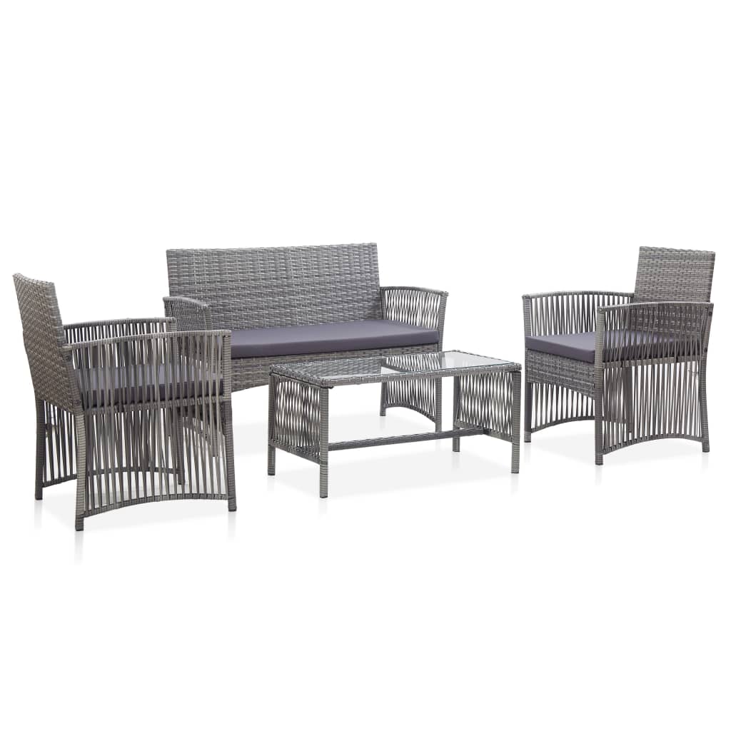 Garden Lounge Set Anthracite