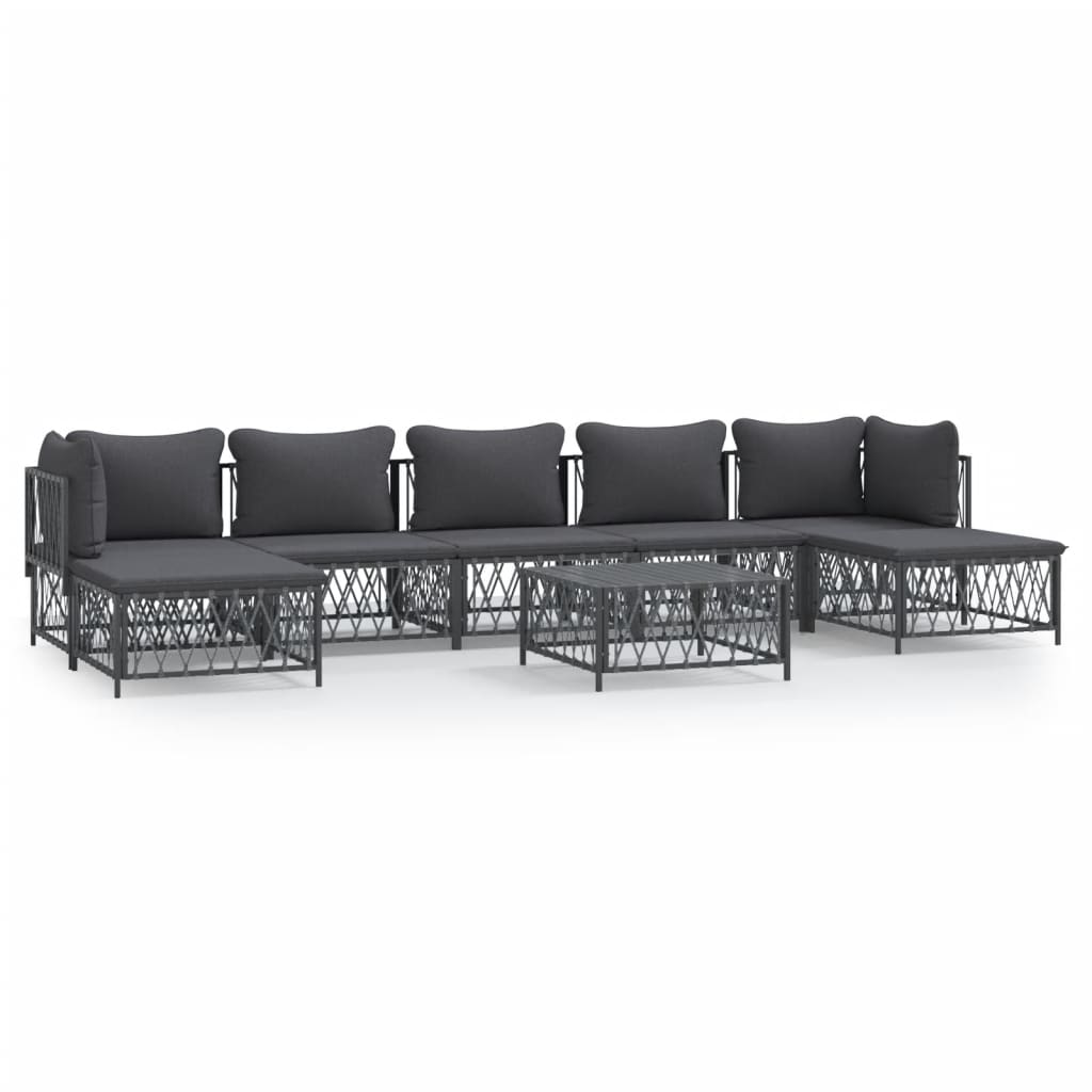 Garden Lounge Set Anthracite