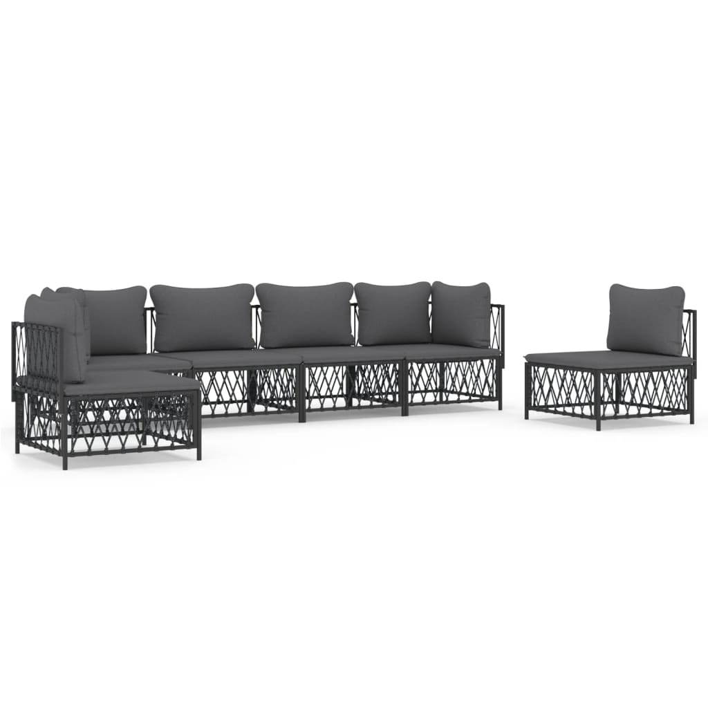 Garden Lounge Set Anthracite