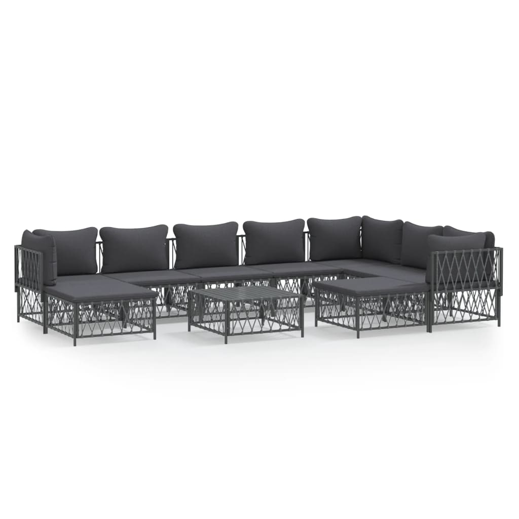 Garden Lounge Set Anthracite