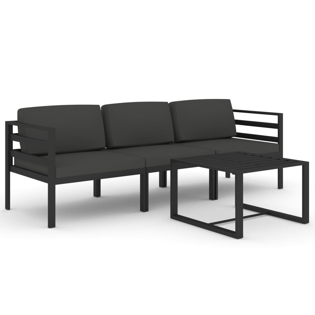 Garden Lounge Set Anthracite