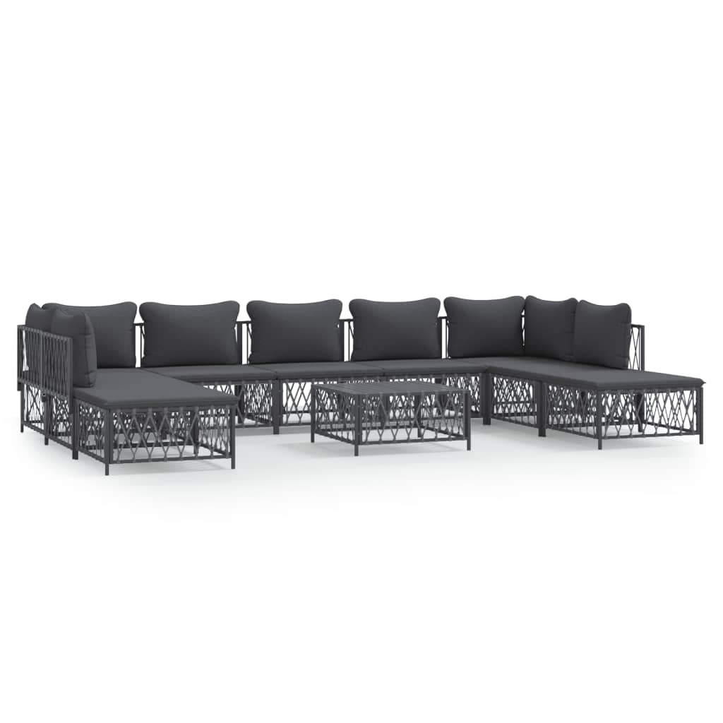 Garden Lounge Set Anthracite