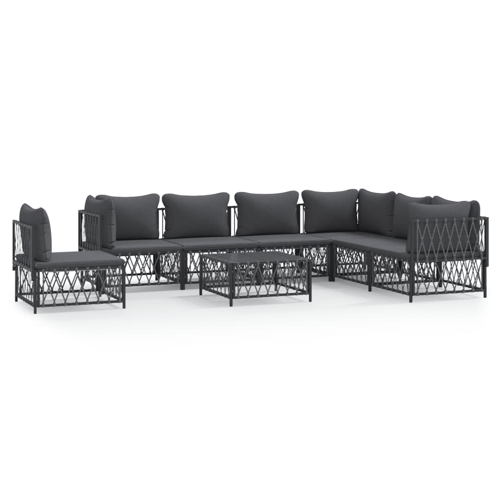 Garden Lounge Set Anthracite